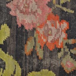 "Kilim Pillow, Wool Kilim Cousin Moldave, 60x60 cm, 24""x24" - thumbnail 3