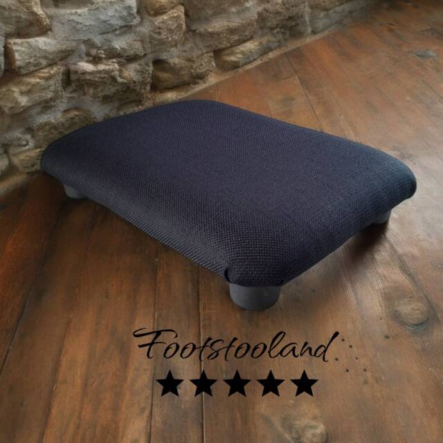 Handmade Low Footstool 7.5cm Desk Rest, Bed Step For Pet Or Mum Dad - image 1