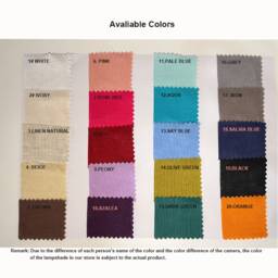 Linen Lampshade, Fabric Lamp Shades, Avaliable in 20 Colors - thumbnail 3