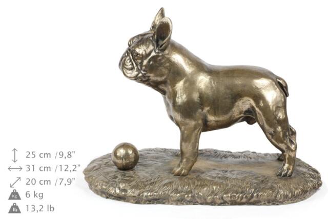 French Bulldog - With Ball, Exclusive Dog On Base Statue, Limited Edition, Artdog - image 1