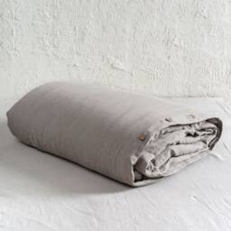 Linen Duvet Cover, Natural Duvets King To Twin, Quilt Covers, Custom Bedding - thumbnail 2