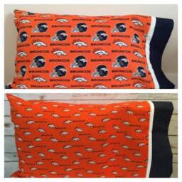 Denver Broncos Orange Crush Pillow Case