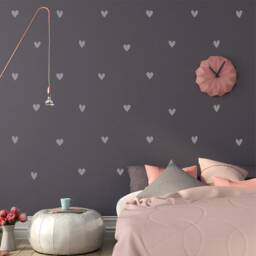Pack Of 42x Boho Hearts - Removable Vinyl Bedroom Nursery Wall Art Decal Stickers. Home D??cor - thumbnail 3