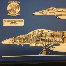 F/A-18E Super Hornet Wood Model - thumbnail 4