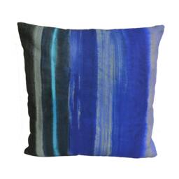 Designers Guild - Sumi Cobalt Cushion Cover Throw Pillow Designer Home Decor - thumbnail 3