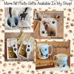 Custom Pet Shaped Photo Pillow, Personalized Dog Or Cat Pillow - thumbnail 4