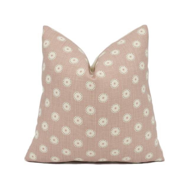 Vanessa Arbuthnott - Pretty Maids Dusky Pink/Winter Scandinavian Geometric Cushion Cover Handmade Throw Pillow Designer Home D??cor - image 1