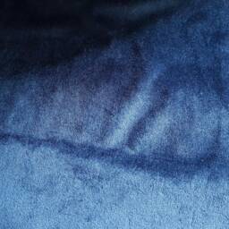 Petrol Blue Velvet Lampshade With Ivory Crocodile Lining - Alligator Luxurious Jungle Tropical - thumbnail 3