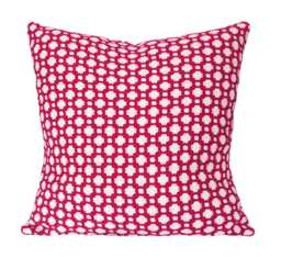 Schumacher Betwixt Pink Pillow Cover Modern Geometric Decorative - thumbnail 1