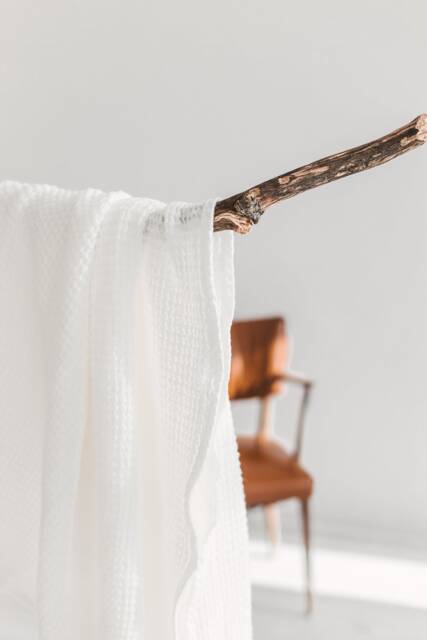 White Linen Waffle Towel, Linen Hands Towels, White Bath Towel, White Beach Towel, Waffle Guest Sauna Towel, Cotton Face Towel - image 1