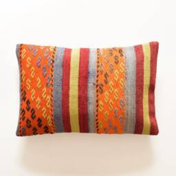 Kilim Pillow Cover 16x24 Moroccan Cushion 40x60 Pillows Kelim Kissen Turkish Morrocan Bohemian