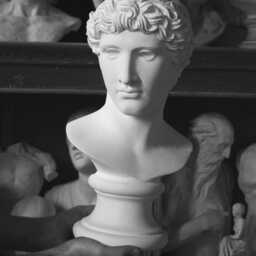 Benevento Head Plaster Bust, Antique Effect Classical Sculpture By Nicholas H Wood Studio, Handmade in England, UK - thumbnail 2
