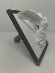 Framed Winged Victory Of Samothrace - Nike Sculpture, Statue 10''x8'', 25cmx20cm - thumbnail 1