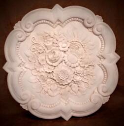 Victorian Roses & Flowers Ceiling Medallion - thumbnail 1