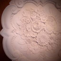 Victorian Roses & Flowers Ceiling Medallion - thumbnail 4