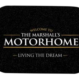 Personalised Motorhome Mat - Campervan Door Mat Black 44cm X 32cm Sc103 Van Life - thumbnail 4