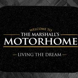 Personalised Motorhome Mat - Campervan Door Mat Black 44cm X 32cm Sc103 Van Life - thumbnail 3