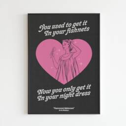 Am Inspired - Fluorescent Adolescent Kitsch Inspired Lyrics Music A3 A4 A5 Wall Art Poster Print Gift - thumbnail 2