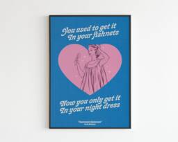 Am Inspired - Fluorescent Adolescent Kitsch Inspired Lyrics Music A3 A4 A5 Wall Art Poster Print Gift - thumbnail 1