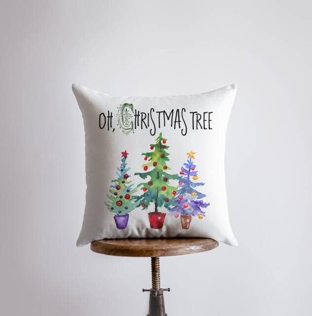 Oh, Christmas Tree - Throw Pillows Pillow Decor Best Friend Gift New Home - image 1