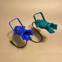 Mini Theatre Spotlight Usb Lamp - 3D Printed - thumbnail 3