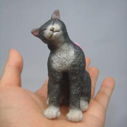 I Love You(Cat Couple Figurine - thumbnail 4