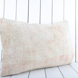 Handmade Vintage Turkish Kilim Pillow Cover 16x24 Decorative Cushion - thumbnail 2