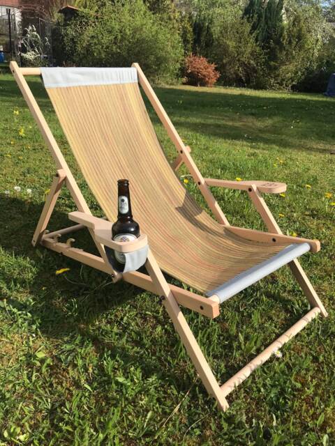 Sun Lounger Deck Chair Climbing Rope - image 1