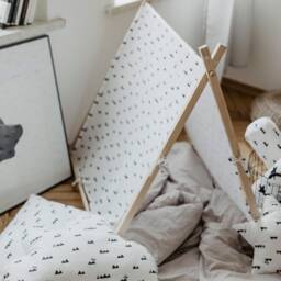 Mountain & Rabbits Cushion Cloud/Pillow Decorative Kids Deco Baby - thumbnail 4