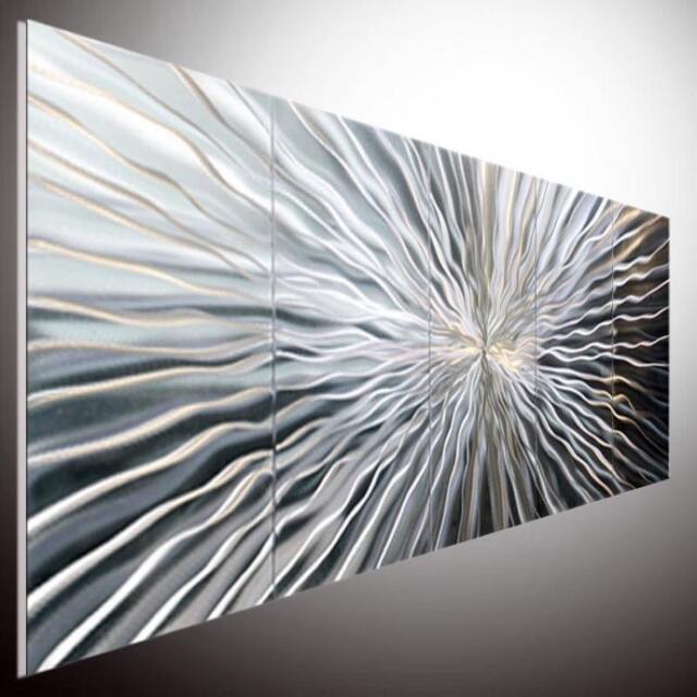 Large Abstract Metal Wall Art, Modern Indoor Outdoor Sculpture - image 1