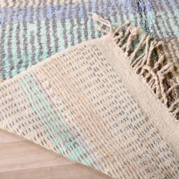 Authentic Boujaad Rug, Green Moroccan Rug 5x8 Ft - thumbnail 4