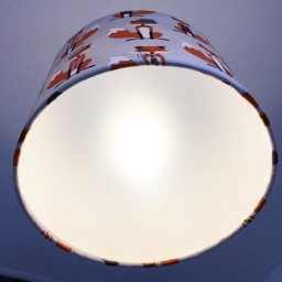 Lampshade Light Diffuser 25cm Or 30cm Polypropylene Disc Only For Purchase With A Lampshade - thumbnail 2