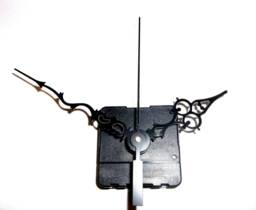 5 Continuous Motion High Torque Clock Movements - Silent Sweep Extended Shafts Choice Of Hands & Shaft Lengths - thumbnail 1