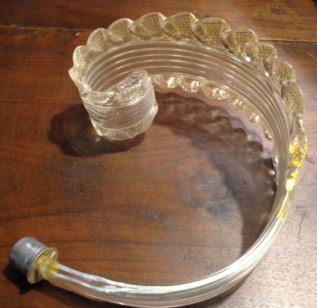 Leaves, Spare Parts For Chandeliers, Transparent Gold