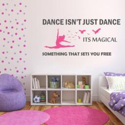 Inspirational Dance Wall Decal Vinyl Transfer Sticker - thumbnail 2