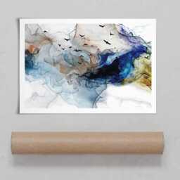 Abstract Birds Art Print - thumbnail 4