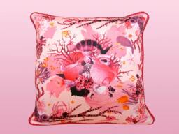 Reef Pillow - Pink/Orange - thumbnail 1