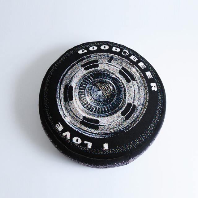Antique Car Wheel Pillow - Phone Number Must Be Included For Purchase - image 1