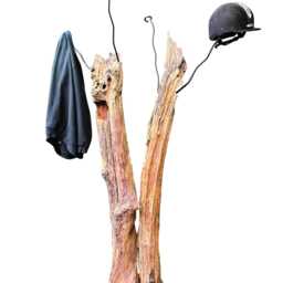 Driftwood Double Sculpture Coat Stand 180cm - thumbnail 4