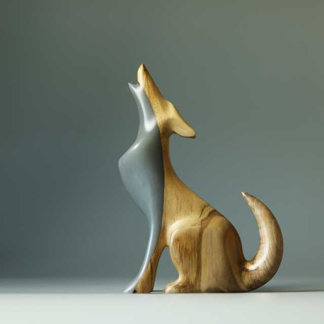 Wolf Sculpture - 24 - image 1