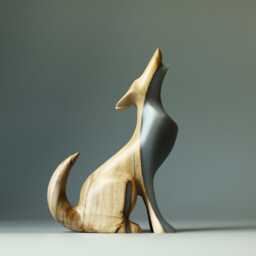 Wolf Sculpture - 24 - thumbnail 4