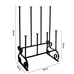 Wellington Boot Stand - Holds 4 Pairs Of Wellies/Walking Boots - thumbnail 2