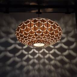 Newwood Galaxy Pendant Light-Walnut-Wood Light-Chandelier Lighting-Ceiling Light-Floor Lampshade - thumbnail 3