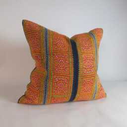 Cushions Handwoven Fabrics Hmong Sofa Pillow Handmade Fabric Cushion Decorative Throw Pillows Ethnic Textiles - thumbnail 3