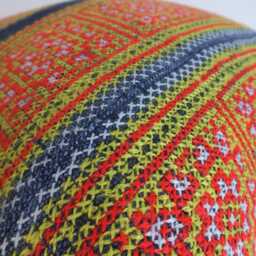 Cushions Handwoven Fabrics Hmong Sofa Pillow Handmade Fabric Cushion Decorative Throw Pillows Ethnic Textiles - thumbnail 4