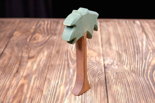 Wooden Palm - Toy- Handmade Toy Waldorf Tree Eco Toys Dadakacraft - image 1