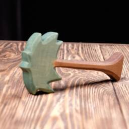 Wooden Palm - Toy- Handmade Toy Waldorf Tree Eco Toys Dadakacraft - thumbnail 4
