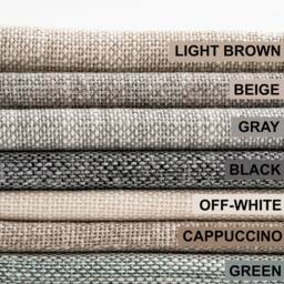Pinch Pleated Linen Curtains Luxury Modern Heavy Drapes - thumbnail 3