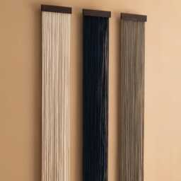 Fiber Art Wall Hanging, Sound Absorbing Decor, Acoustic Panel Art, Handmade Fiber, Decorative V81 - thumbnail 1