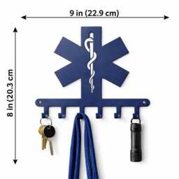 Ems Star Of Life Key Holder - thumbnail 3